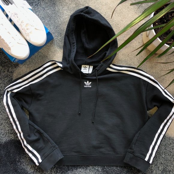 ADIDAS Crop Hoodie - Picture 2 of 3